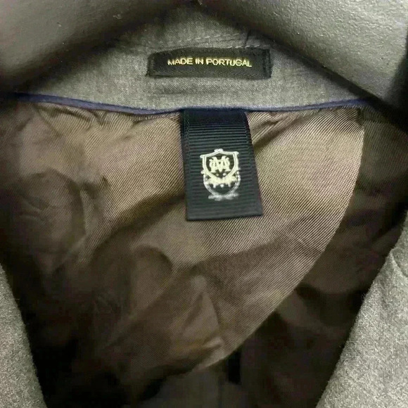 Massimo Dutti Blazer Men's Finest Italian Fabric Cotton Half Lined Size US 36 - Picture 7 of 10